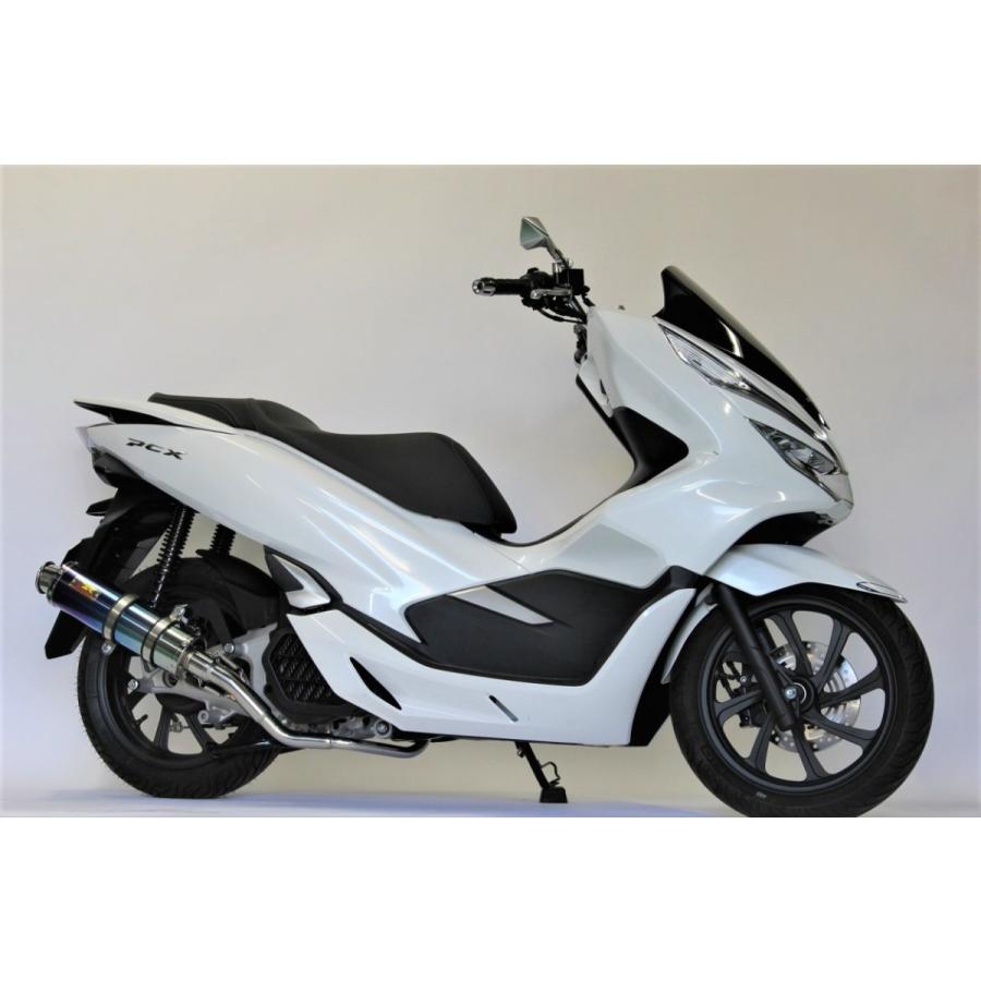 PCX JF81 KF30 リアライズ マフラー Amazon | Realize PCX125 PCX150 バイクマフラー 2BJ-JF81 2BK