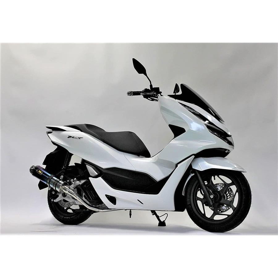 Realize PCX160 バイクマフラー 2BK-KF47 8BJ-KF47 2021年〜 22Racing チタン マフラー ブルーカラー カスタム パーツ バイク用 ドレスアップ リアライズ ホンダ｜luvias｜06