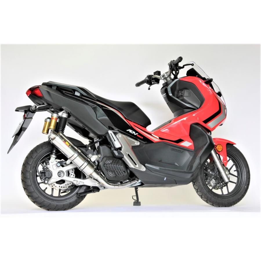 HORNET ADV Realize ADV150 バイクマフラー 2BK-KF38 22Racing 