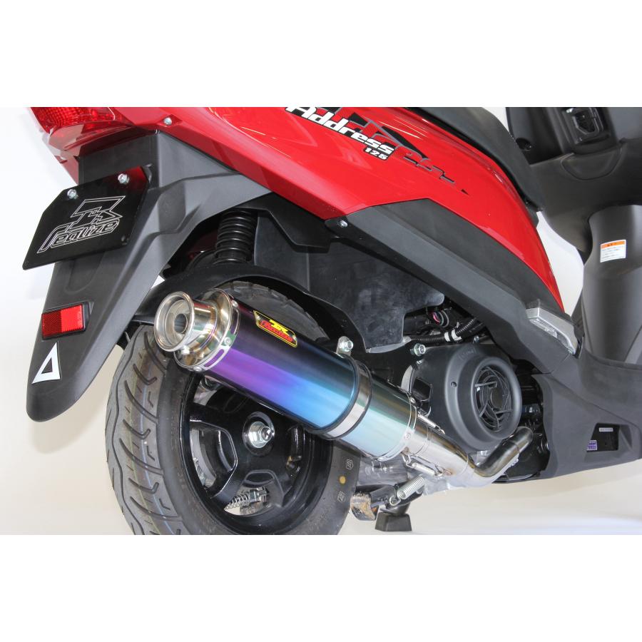 アドレス Realize アドレス125 バイクマフラー 2BJ-DT11A 22Racing