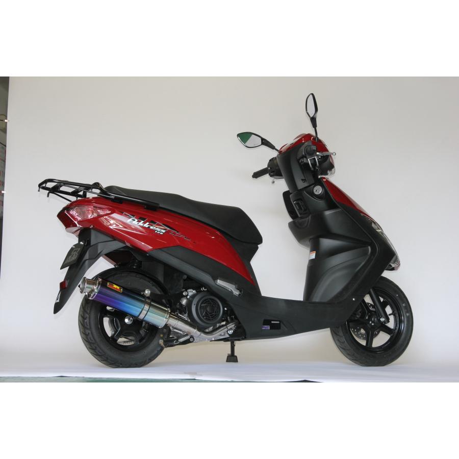 アドレス Realize アドレス125 バイクマフラー 2BJ-DT11A 22Racing