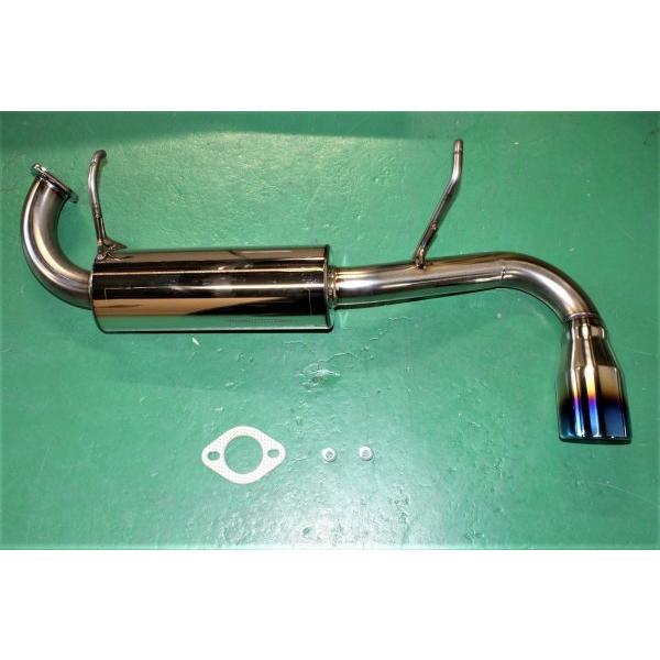 専用スズキ JB64 ジムニー ノーマルバンパー用 (Type02) マフラー ジムニー マフラー 3BA-JB64W 3BA-JB74W 純正バンパー用