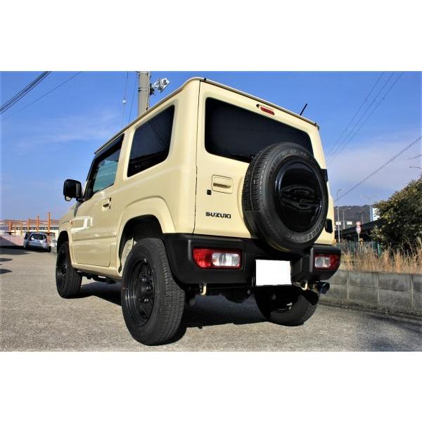 ジムニー マフラー 3BA-JB64W 3BA-JB74W 純正バンパー用