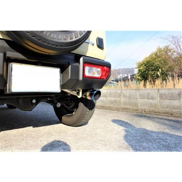 Bluefin スズキ ジムニー (JB64) (Type02) 車マフラー 楽天市場】ジムニー マフラー 3BA-JB64W 3BA-JB74W 純正バンパー