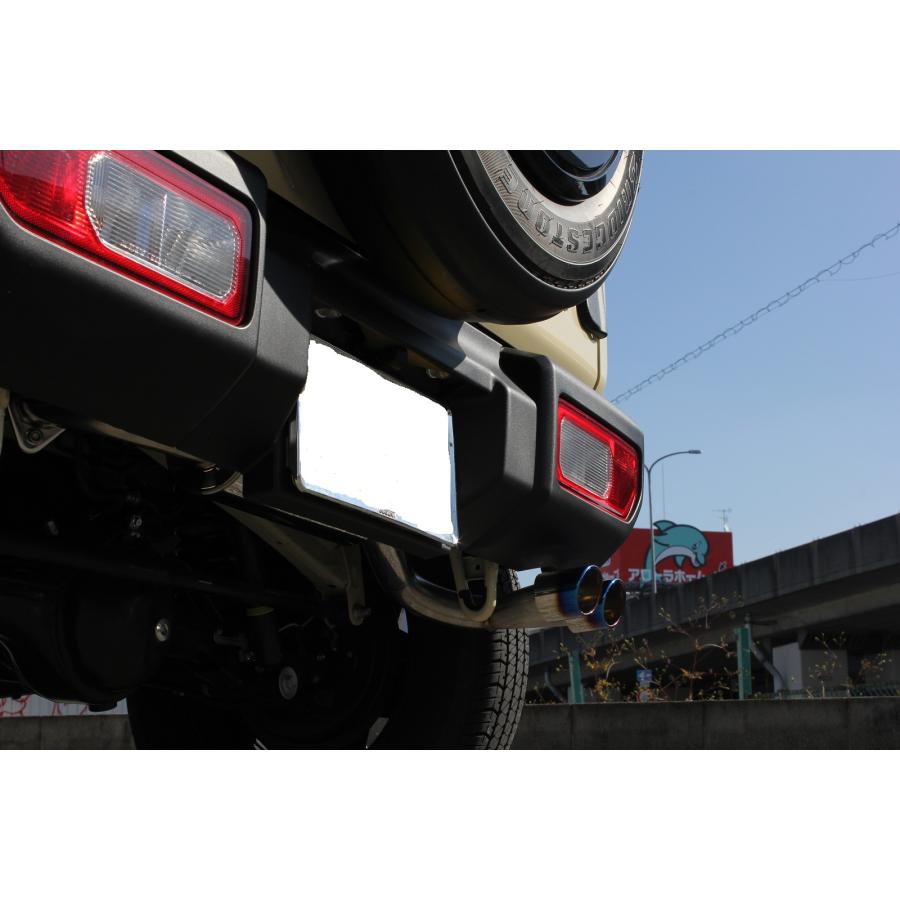 ジムニー マフラー 3BA-JB64W 3BA-JB74W 純正バンパー用 ジムニー マフラー 3BA-JB64W 3BA-JB74W 純正バンパー用