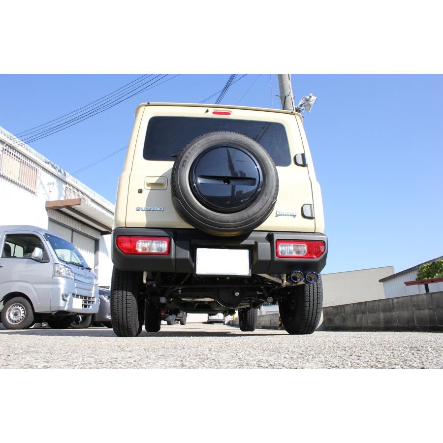 ジムニー マフラー 3BA-JB64W 3BA-JB74W 純正バンパー用 ジムニー マフラー 3BA-JB64W 3BA-JB74W 純正バンパー用