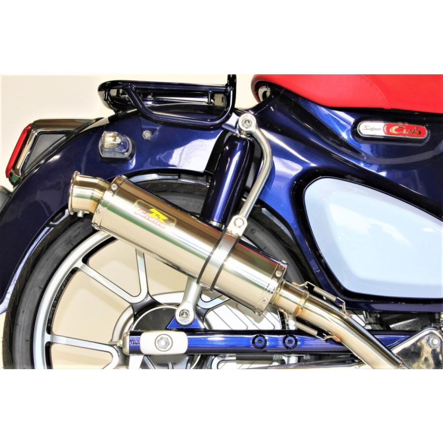 Realize スーパーカブC125 バイクマフラー 2BJ-JA48 2018年〜2020年モデル対応 エンプレス SUS ステンレス ダウンタイプ マフラー リアライズ ホンダ カスタム