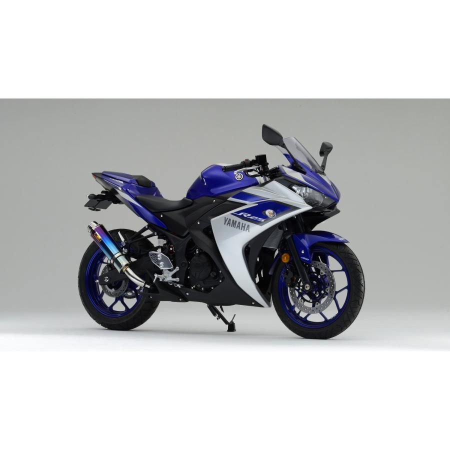 YZF-R25 WR'S 異型 チタン オーバル スリップオン マフラー R3 WR'Sから『新型YZF-R25/R3用 JMCA認証 SS-OVALスリップオン
