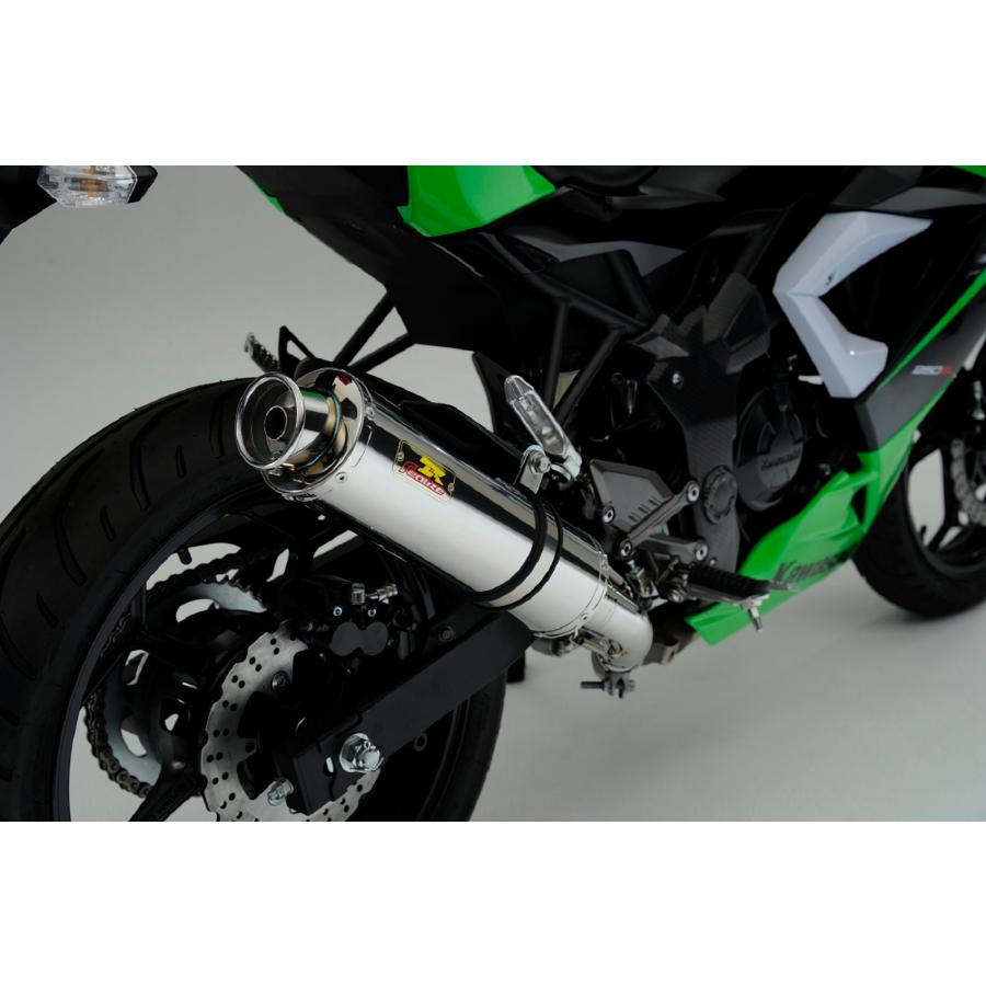 Ninja Realize ニンジャ250SL バイクマフラー JBK-BX250A 2015年〜2016 