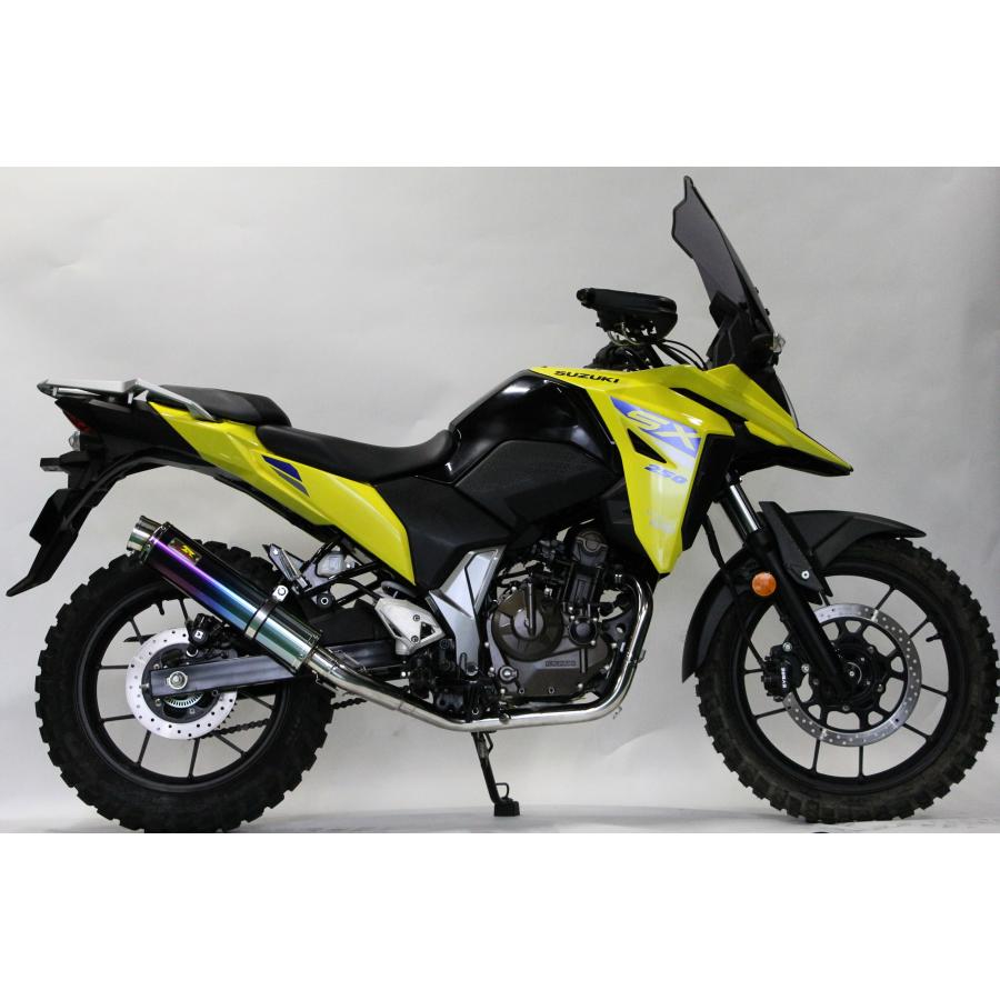 Vストローム Realize Vストローム250SX バイクマフラー 8BK Vストローム Realize Vストローム250SX バイクマフラー 8BK