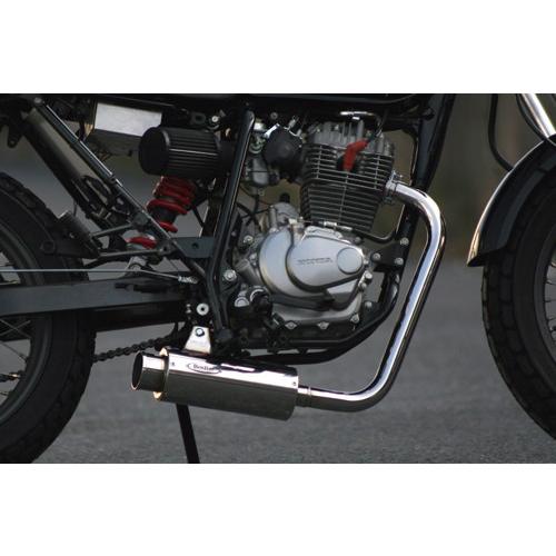 Realize ホンダ FTR223 100φ砲弾SUS 3曲げマフラー