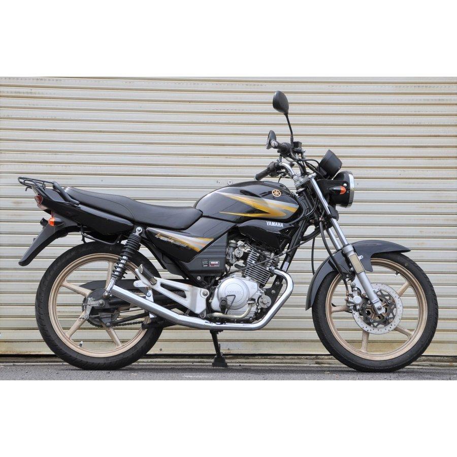 弾丸 ヤマハ Yb125 Ybr125 バイクマフラー メッキカラー ショート バッフル着脱可能 D 1 Yb2 バイク 車 マフラー Valiente 通販 Yahoo ショッピング