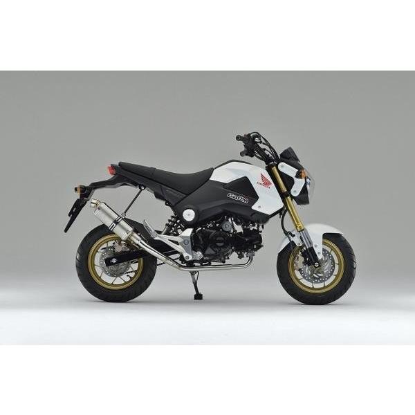 HMS ホンダ グロム MSX125 (EBJ-JC61) 2013年?2016年モデル対応 バイクマフラー DELTA デルタ SUS ステンレス マフラー GROM タイ仕様