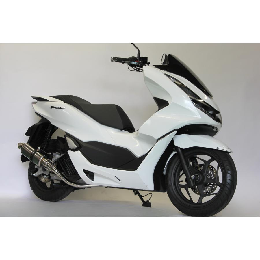 ホンダ HMS PCX125 バイクマフラー 2BJ-JK05 8BJ-JK05 2021年 ホンダ HMS PCX125 バイクマフラー 2BJ-JK05 8BJ-JK05 2021年