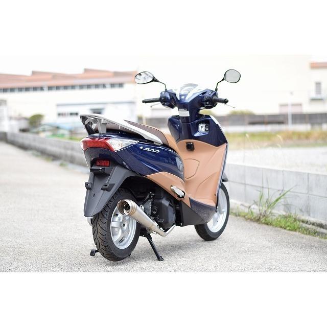 ホンダ HMS リード125 バイクマフラー 2BJ-JF45 2018年〜2020年 ホンダ HMS リード125 バイクマフラー 2BJ-JF45 2018年〜2020年