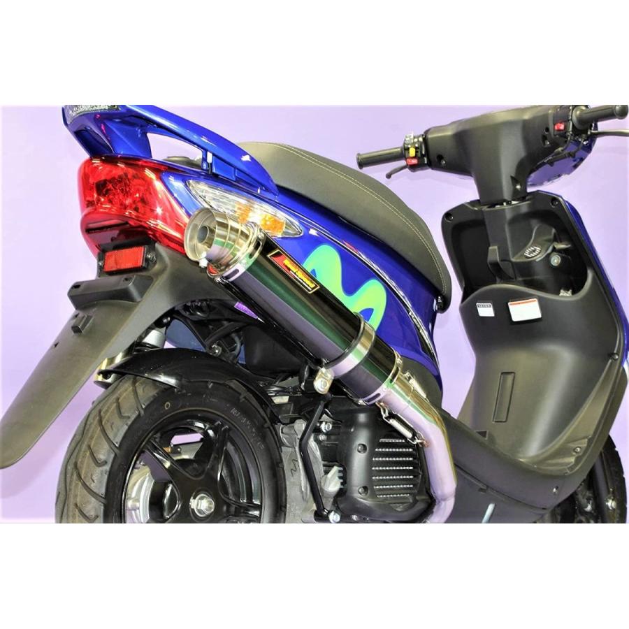 4st JOG ジョグ バイクマフラー JBH-SA36J JBH-SA39J 2007年〜2015年モデル対応 O2センサー非対応 ブレイド マフラー Realspeed リアルスピード ヤマハ｜luvias｜03