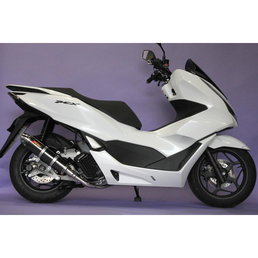 ホンダ PCX125 PCX160 バイクマフラー JK05 / KF47 クーガ SS ホンダ PCX125 PCX160 バイクマフラー JK05 / KF47 クーガ SS
