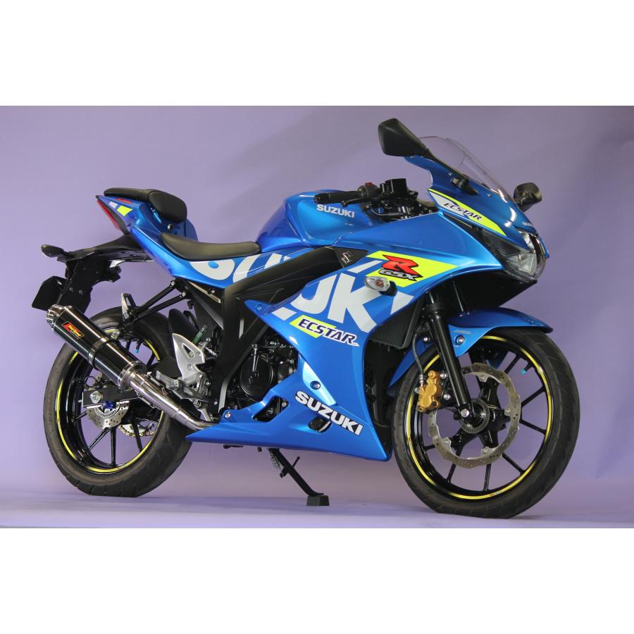 GSX GSX-R125 バイクマフラー DL33B / DL32D クーガ ステンレス