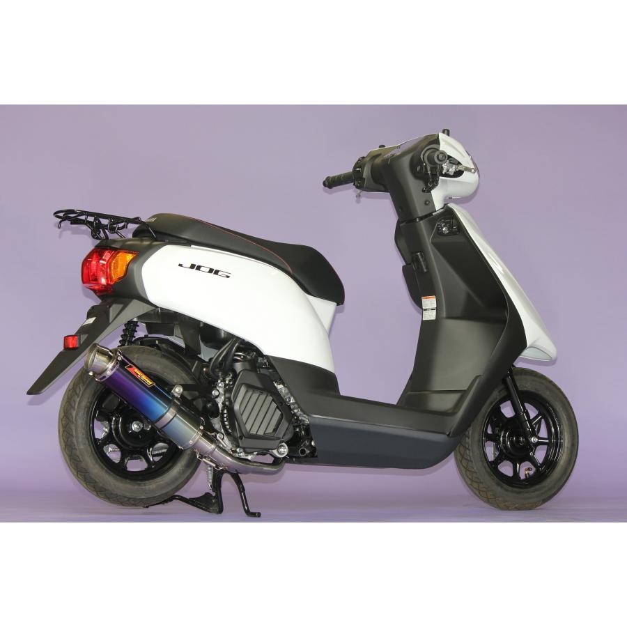 ジョグ JOG バイクマフラー 2BH-AY01 フォーゼ チタン ブルー ジョグ JOG バイクマフラー 2BH-AY01 フォーゼ チタン ブルー