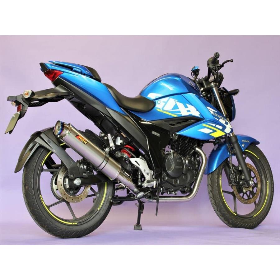 ジクサー ジクサー150 バイクマフラー 2BK-ED13N Meteo メテオ チタン