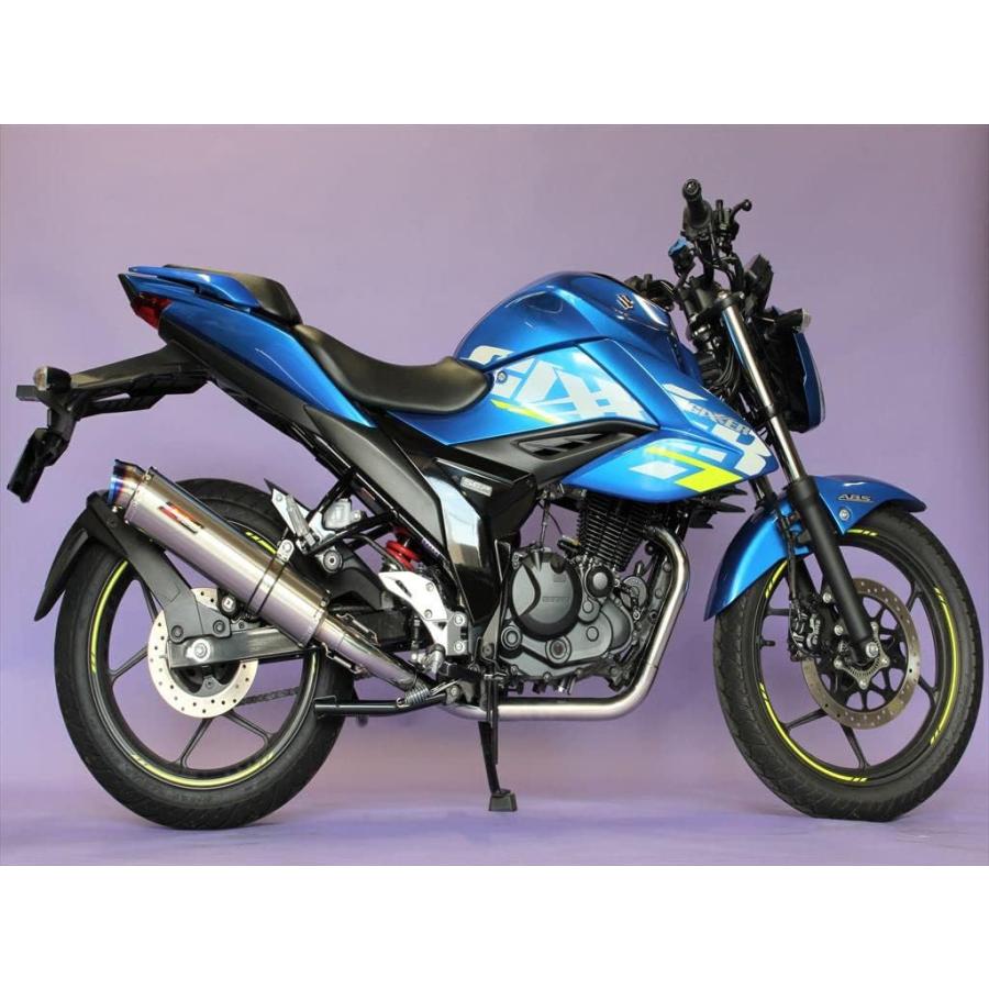 ジクサー ジクサー150 バイクマフラー 2BK-ED13N Meteo メテオ チタン