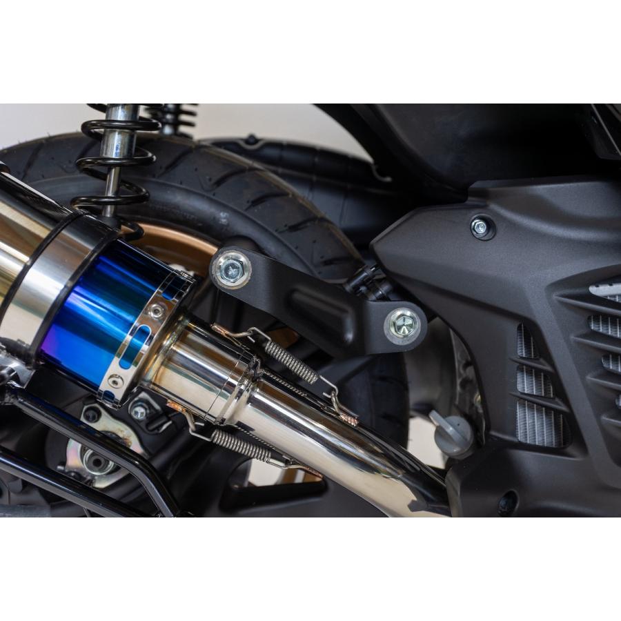 JASMA ステンレス マフラー本体 シルバー/ブルー ヤマハ発動機 【国内メーカー HMS 製】 SSBステンレス マフラー ブルー