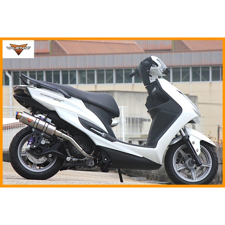 Valiente バリエンテ ヤマハ シグナスx 4型 5型 Sea5j Sed8j バイクマフラー スパルタ チタン ソリッド スポーツタイプ Ts005 バイク 車 マフラー Valiente 通販 Yahoo ショッピング