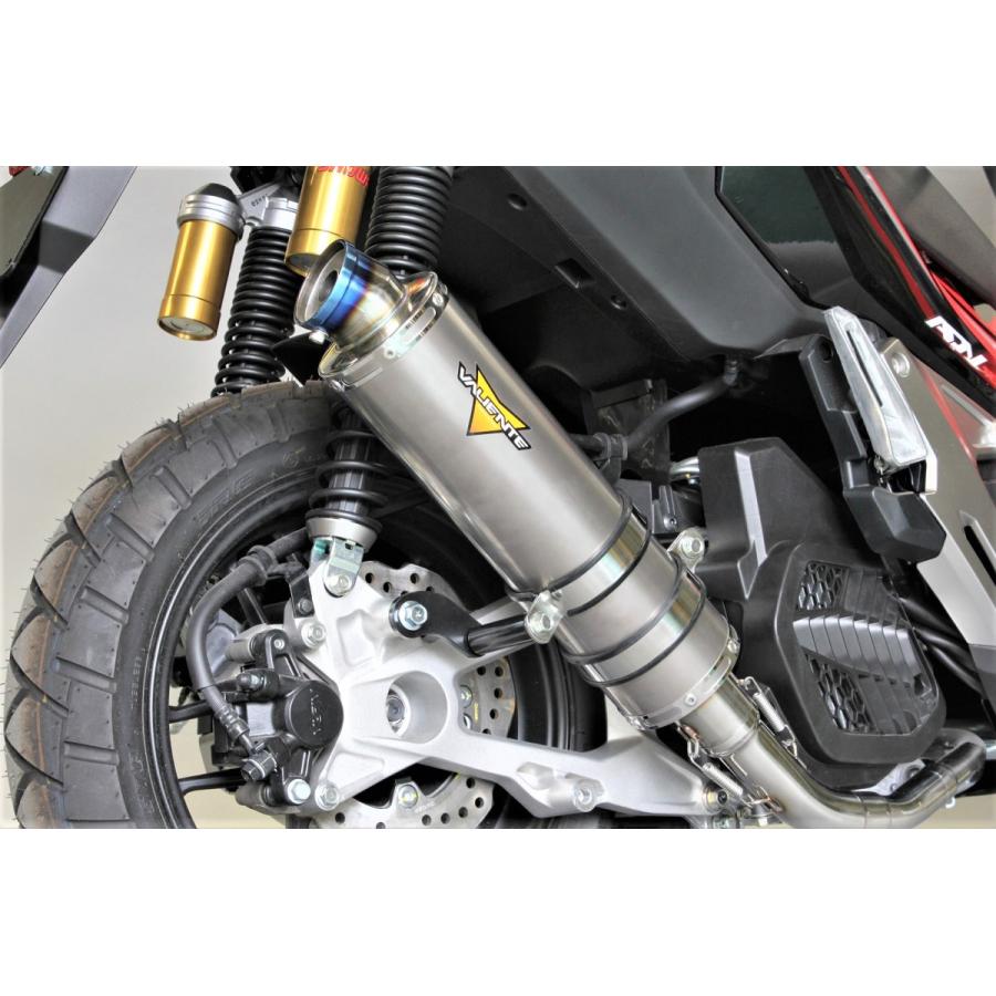 ADV150 バイクマフラー 2BK-KF38 2020年〜2021年モデル対応 Alegria アレグリア チタンソリッド マフラー カスタム パーツ Valiente バリエンテ ホンダ｜luvias｜04