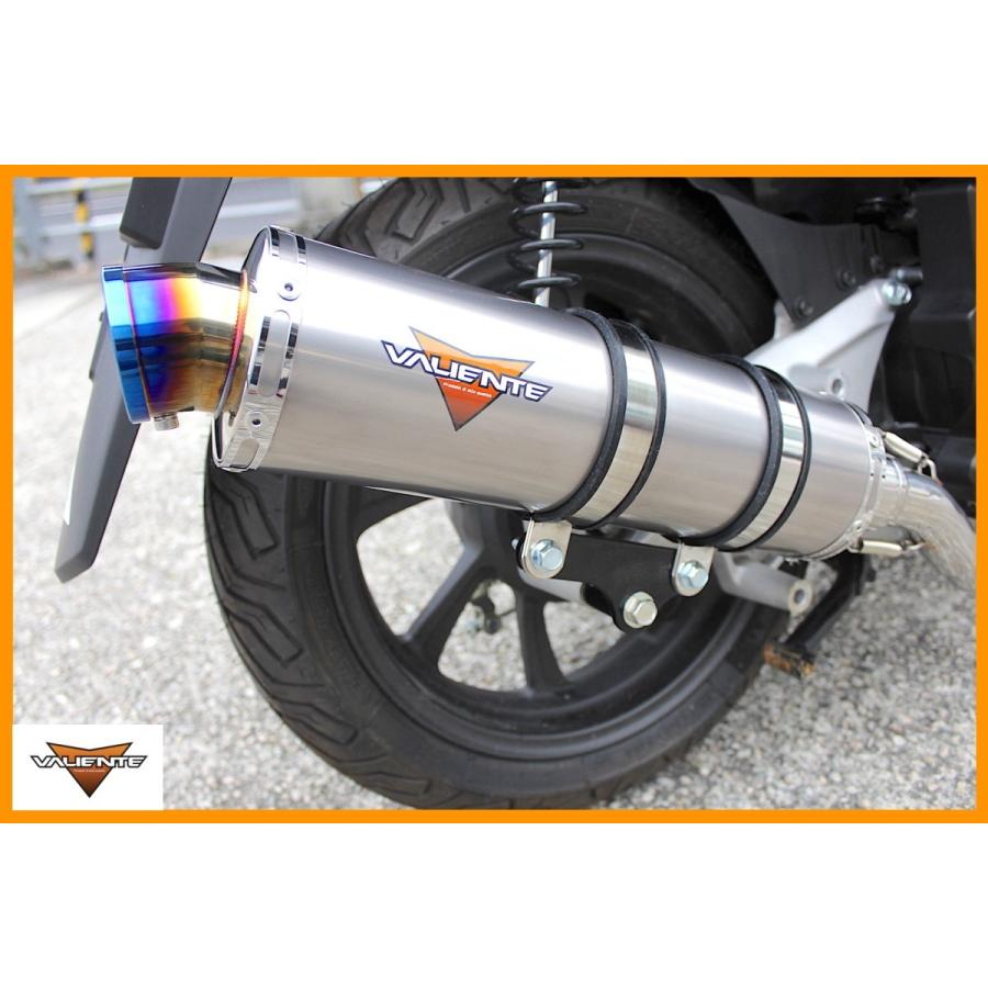Valiente PCX125 PCX150 バイクマフラー 2BJ-JF81 2BK-KF30 2018