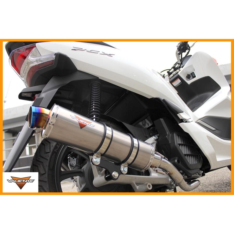 Valiente（バリエンテ） PCX125 PCX150 バイクマフラー 2BJ-JF81 2BK