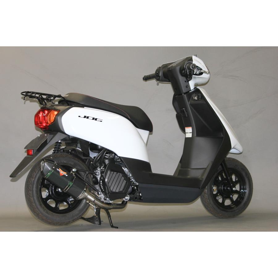 ジョグ JOG バイクマフラー 2BH-AY01 カルマ カーボンタイプ マフラー