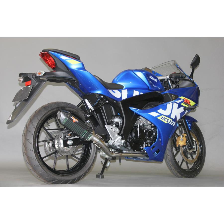 GSX GSX-R125 バイクマフラー 8BJ-DL32D 2BJ-DL33B カルマ