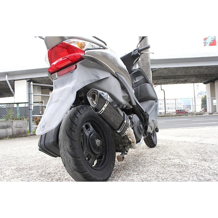 アドレスV125S アドレスV125G バイクマフラー EBJ-CF4EA EBJ-CF4MA O2センサー車可 カルマ マフラー バイク用品 カスタム パーツ Valiente バリエンテ スズキ｜luvias｜05