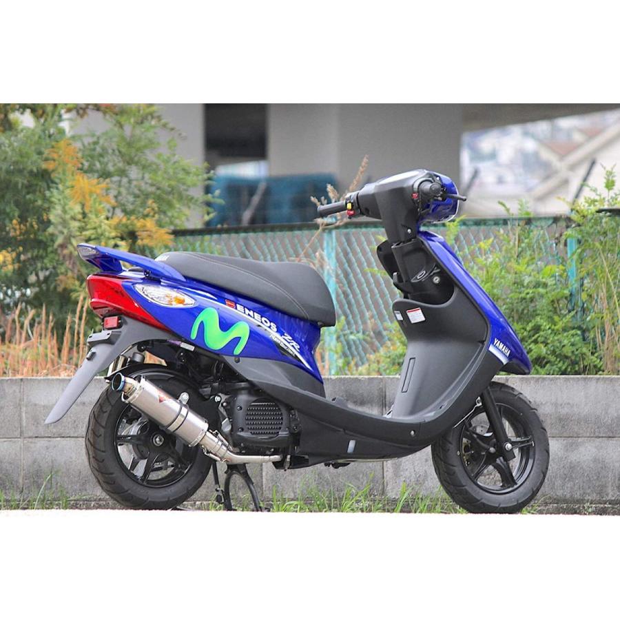 4st JOG ジョグ ZR バイクマフラー JBH-SA36J JBH-SA39J O2センサー非対応 コルト チタンソリッド マフラー シルバー カスタム パーツ バリエンテ ヤマハ