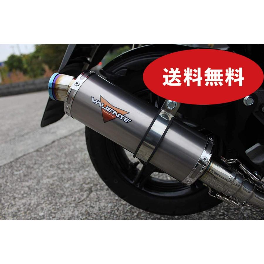 4st JOG ジョグ ジョグZR バイクマフラー JBH-SA36J JBH-SA39J O2センサー非対応 コルト チタンソリッド マフラー シルバー カスタム パーツ バリエンテ ヤマハ｜luvias｜06