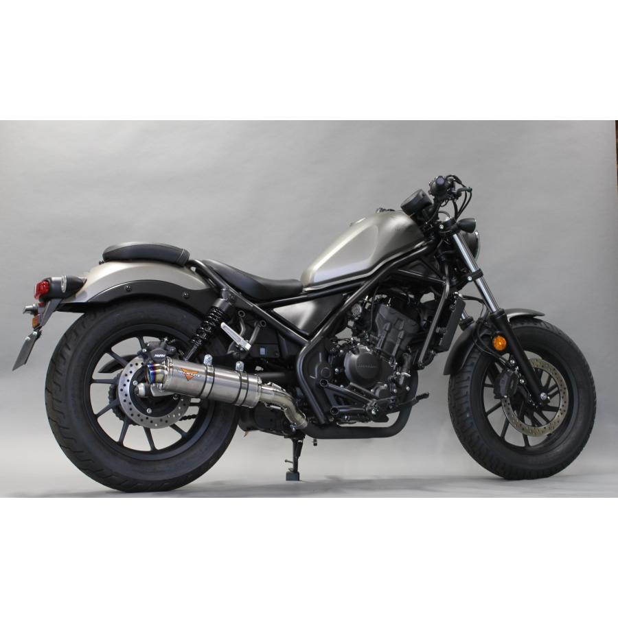 セール　レブル250-500 2017-2022年式マフラー　V2 レブル250 2017～2022 年式 GEMハーレータイプ V2 マフラー