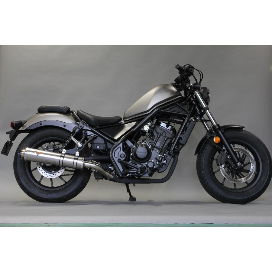 レブル レブル250 バイクマフラー 2BK-MC49 グランデ チタン