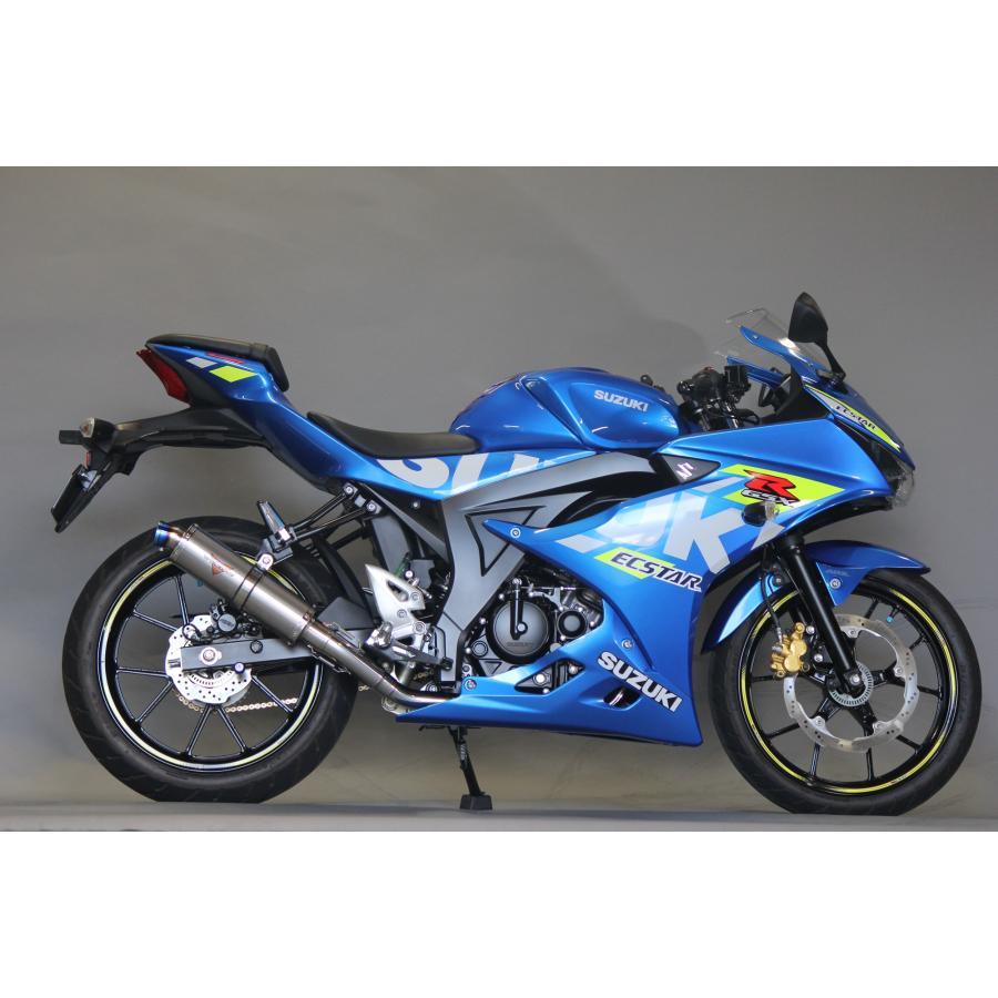 GSX GSX-R125 バイクマフラー 8BJ-DL32D 2BJ-DL33B スパルタ