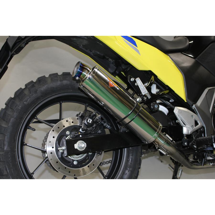 Vストローム250sx ジクサー250 マフラー リアルスピード クーガ Amazon | Realspeed (リアルスピード) Vストローム250SX 8BK