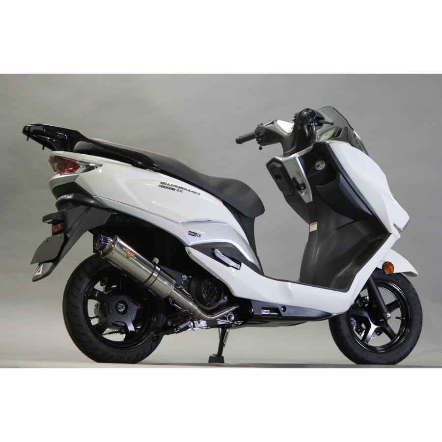 バーグマンストリート125EX バイクマフラー 8BJ-EA23M デュラ バーグマンストリート125EX バイクマフラー 8BJ-EA23M デュラ
