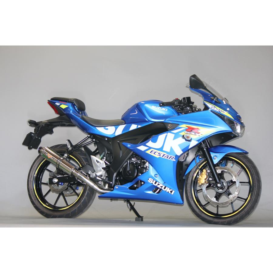 GSX GSX-R125 バイクマフラー 8BJ-DL32D スパルタ ステンレス