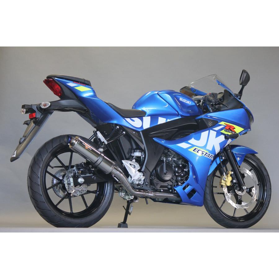 GSX-R125 バイクマフラー 8BJ-DL32D スパルタ ステンレス マフラー バイク用品 バイクパーツ フルエキ カスタム パーツ Valiente バリエンテ スズキ ジスペケ｜luvias｜07