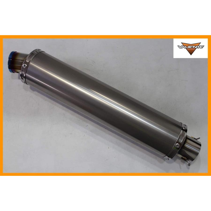 Valiente 汎用サイレンサー 100Φ×400mm 差込径 60.5Φ用 バイク Valiente 汎用サイレンサー 100Φ×400mm 差込径 60.5Φ用 バイク