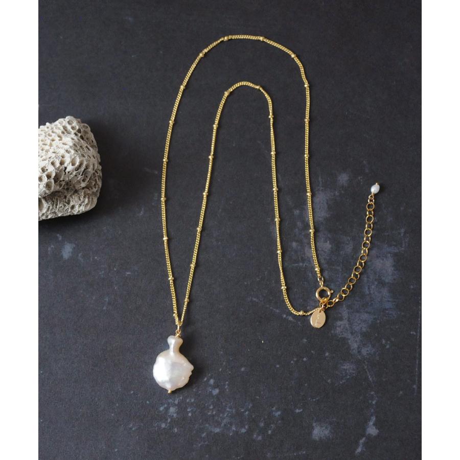7amulet セブンアミュレット 18kgf 大粒パール ネックレス : ラブリ 