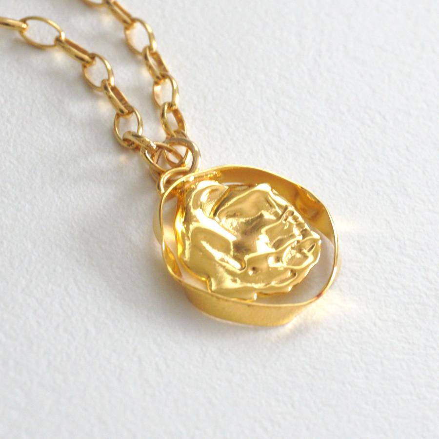 BONVO 【SALE】BONVO ボンボ DIA ARC ネックレス ゴールド チェーン 