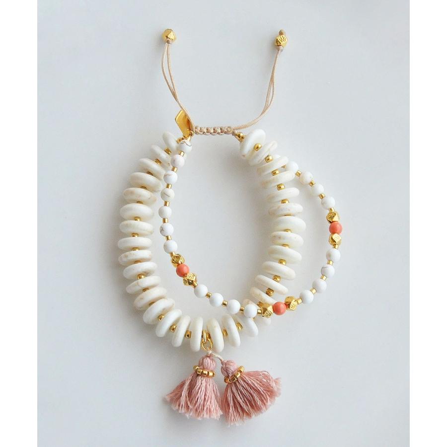 CHAN LUU 【SALE】CHAN LUU (チャンルー) BGZ-4922 ホワイトミックス 