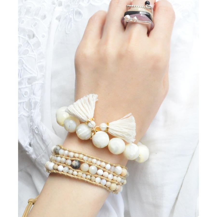 CHAN LUU 【SALE】 (チャンルー) BG-4977 マザーオブパール セミ 