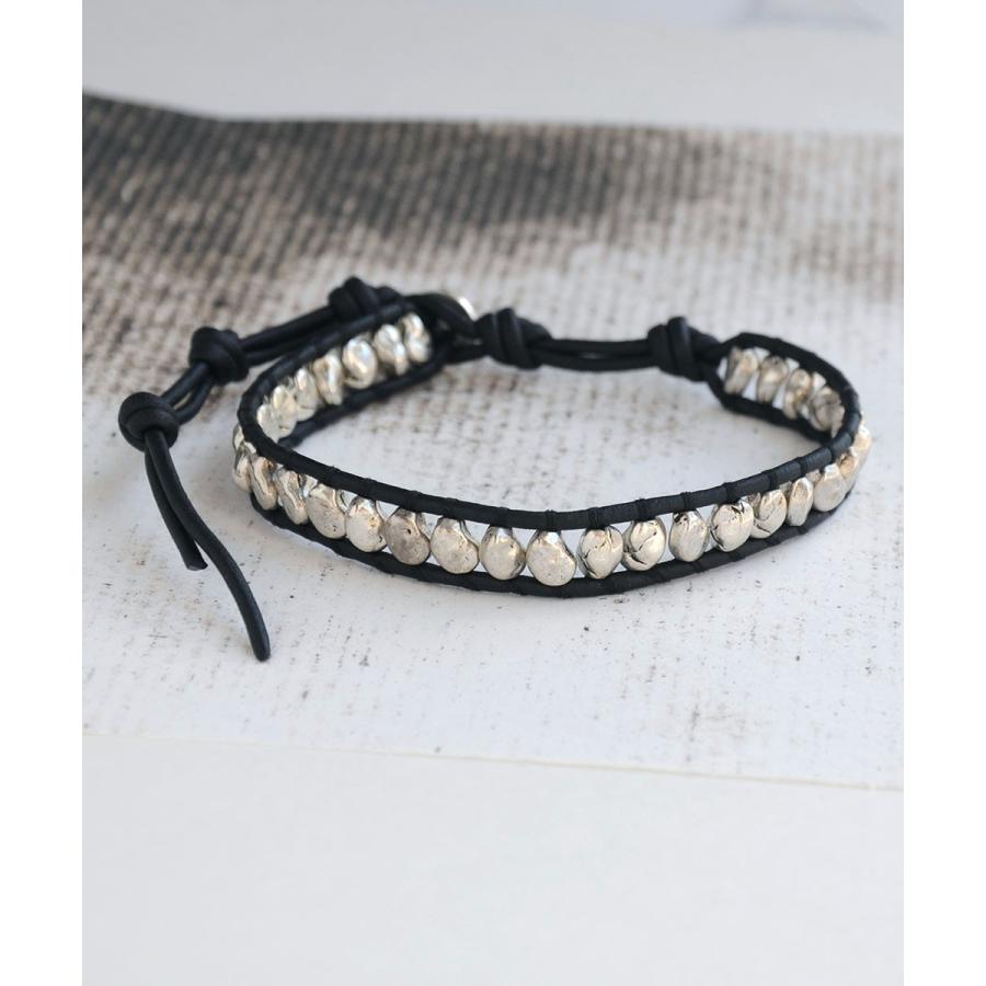 Chan Luu チャンルー メンズ Bsmz 1370 シルバービーズ 1連ラップブレスレット Chanluu 0226 ラブリ 通販 Yahoo ショッピング