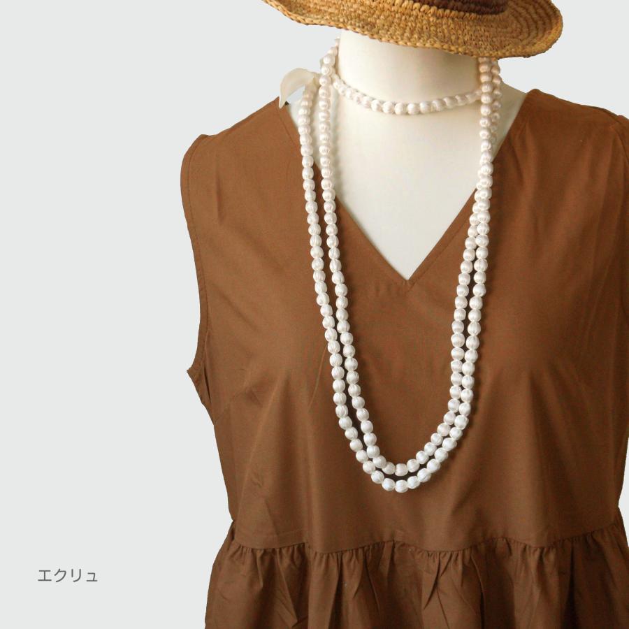 シトラス ネックレス CITRUS シルクロングネックレス リボン付き 225cm 