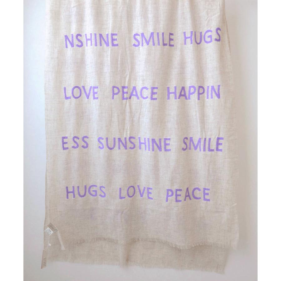 CITRUS LOVE PEACE ストール シトラス（ファッション） CITRUS シトラス ウール ストール